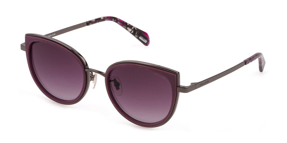 Police SPLD83 0GL7, Pink frame, Gradient Purple lenses