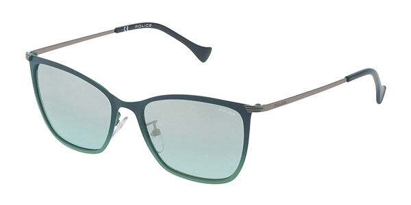 Police SPL191 RIVAL 11 KB1X, Green frame, Green lenses