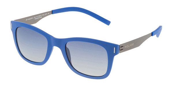 Police SPL170 WAGER 2 Polarized J15P, Blue frame, Blue lenses