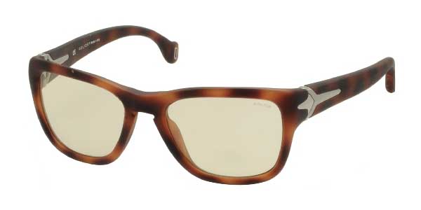 Police S1713M SOHO BY YOSHI GOHARA 0V96, Tortoiseshell frame, Brown lenses