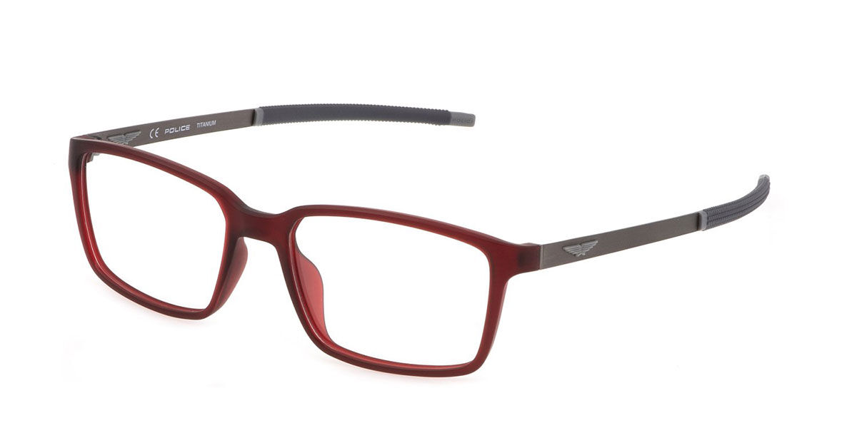 Police VPLF85 SOLSTICE 1 0D41, Red frame