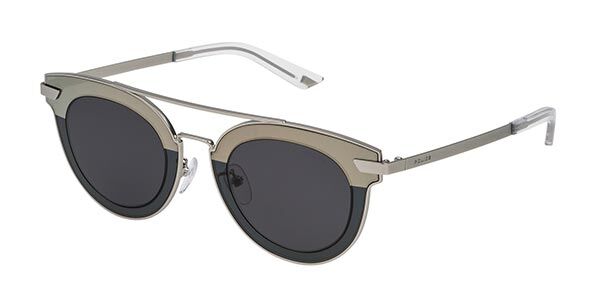 Police SPL349 HALO 2 0581, Grey frame, Grey lenses