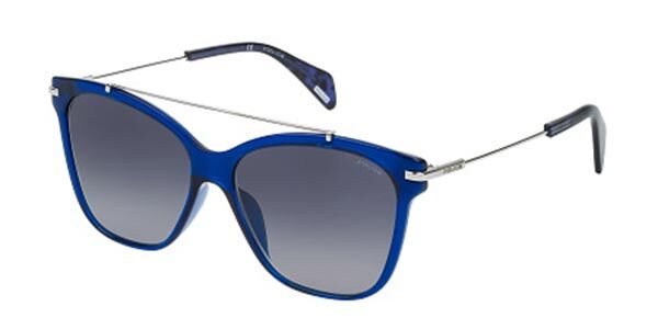 Police SPL404 GOLDENEYE 1 0W47, Blue frame, Grey lenses