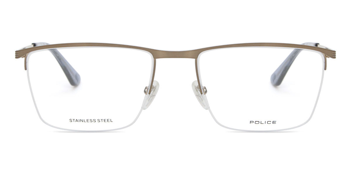 Police VPLG75 CODE 5 0F68, Brown frame