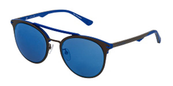 Police SPL491 TWO SOULS 1 92EB, Black frame, Blue lenses