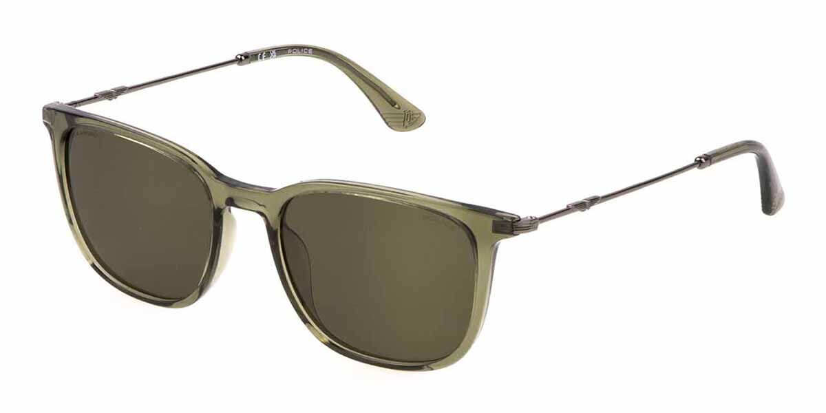 Police SPLL77 ORIGINS LITE 17 G61P, Green frame, Smoke Green lenses