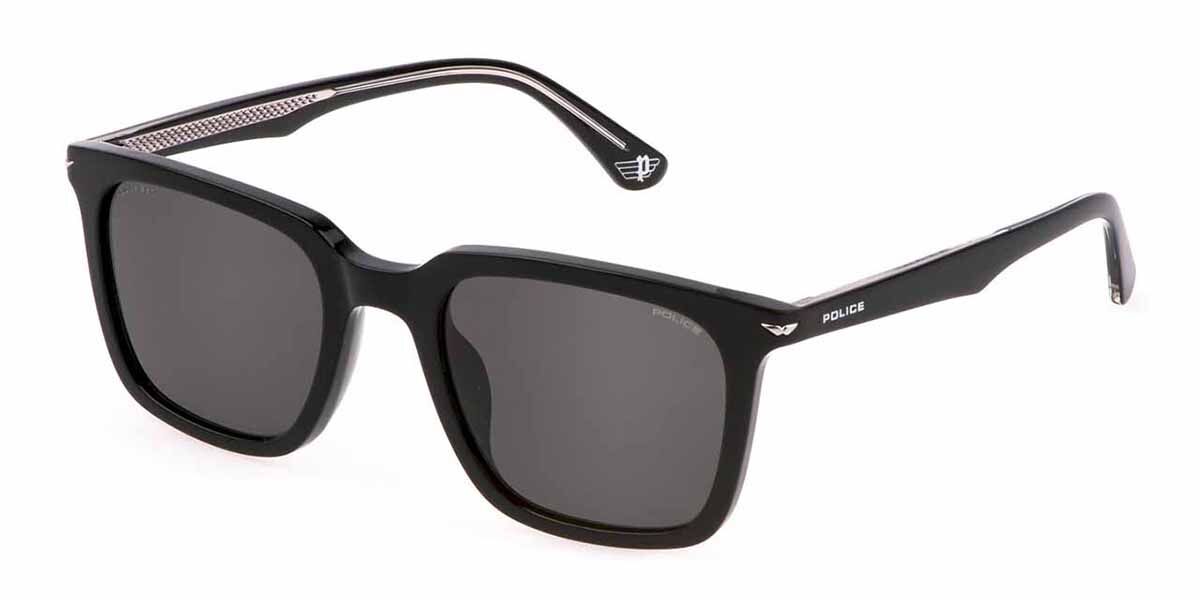 Police SPLL80 CHAMP 4 700P, Black frame, Smoke Grey lenses