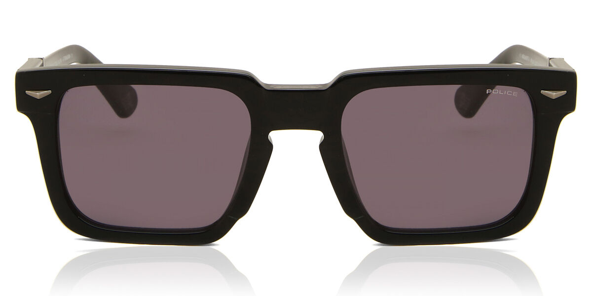 Police SPLL88 MONUMENT 6 0700, Black frame, Smoke Grey lenses