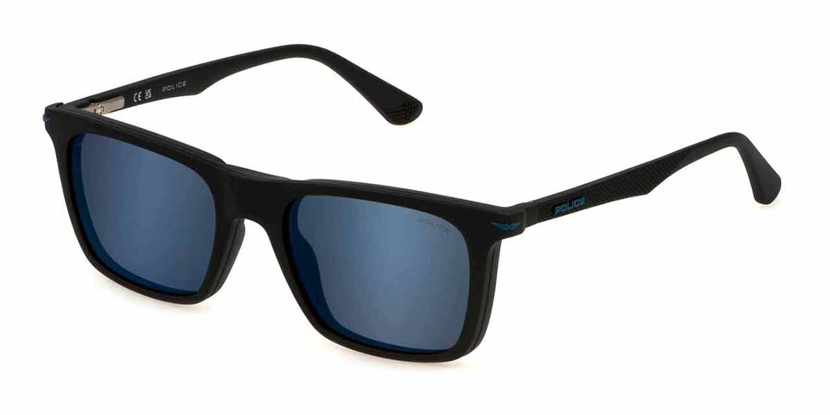 Police UK136 CHAMP JR 1 Kids With Clip-On U28P, Black frame
