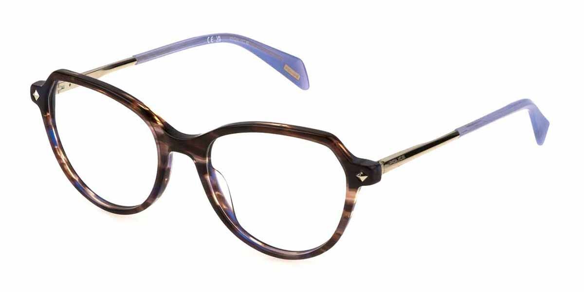 Police VPLM07 STAGEDIVE 18 0P82, Brown frame