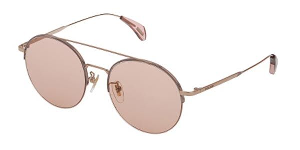 Police SPL741 0H60, Pink frame, Pink lenses