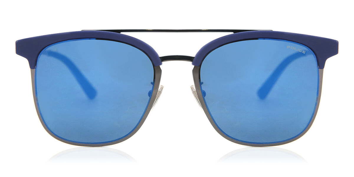 Police SPL569 568B, Blue frame, Blue lenses