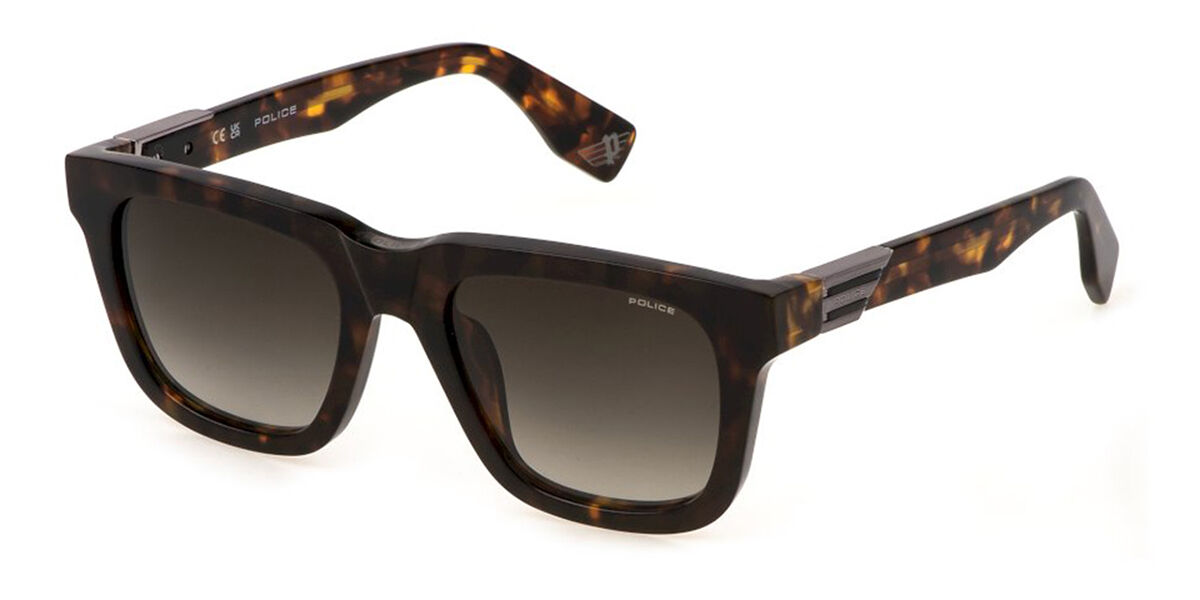 Police SPLN43 FOREVER 1 4BLY, Tortoiseshell frame, Smoke Gradient Grey lenses