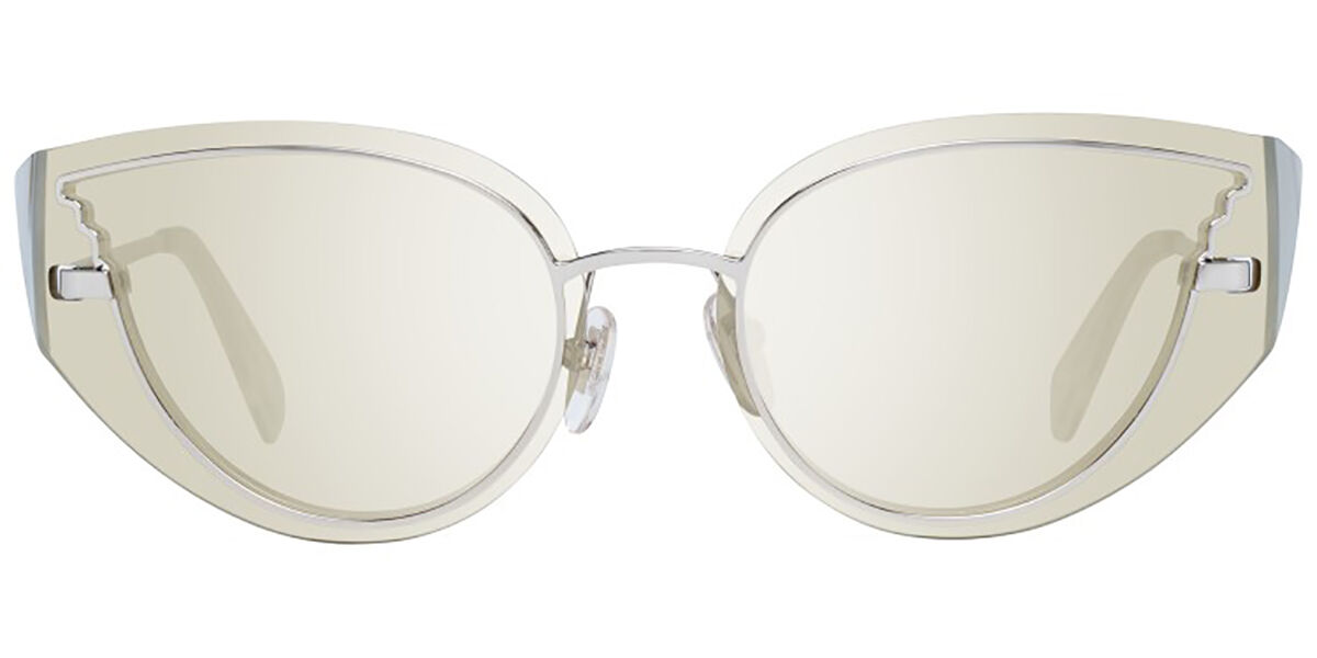 Police SPL939 EUPHORIA 1 594G, Gold frame, Brown lenses