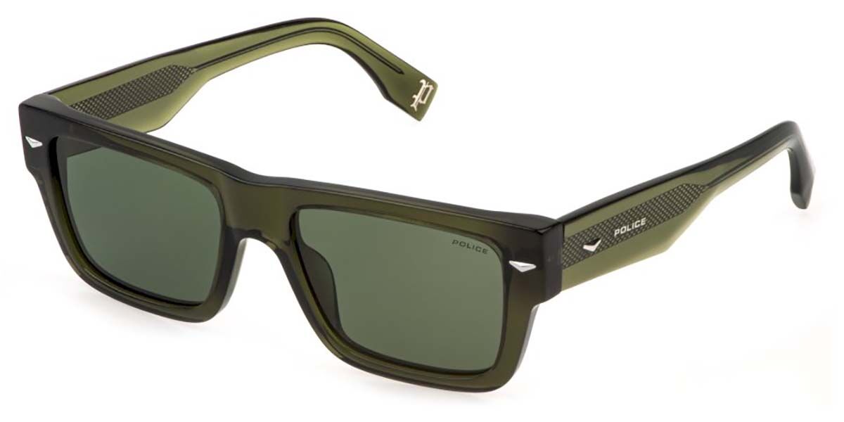 Police SPLQ87E SUPERNOVA 1 02GN, Green frame, Green lenses