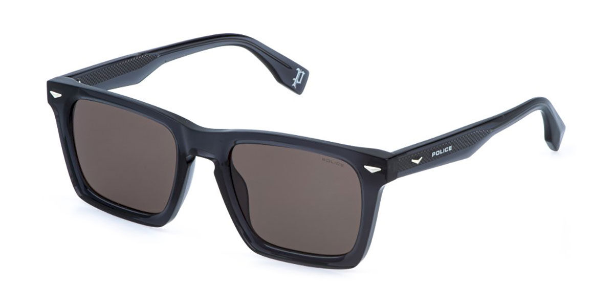 Police SPLR79E SUPERNOVA 5 0705, Grey frame, Brown lenses