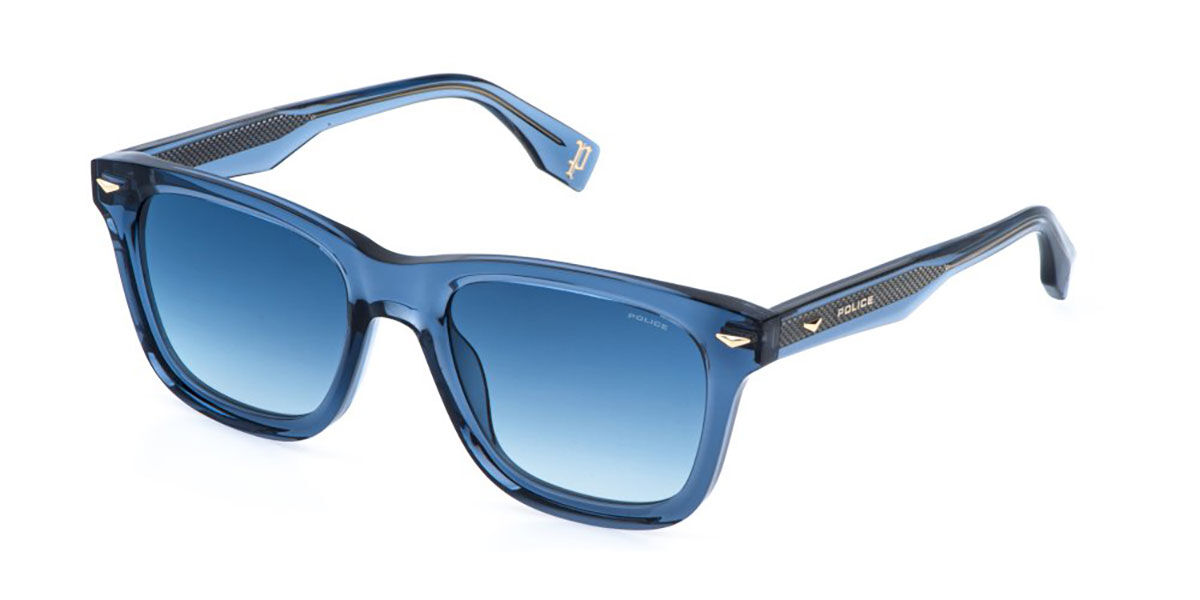 Police SPLR80E SUPERNOVA 6 06NA, Blue frame, Gradient Blue lenses