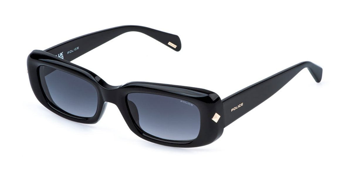 Police SPLR94 KALEIDOS 2 0700, Black frame, Smoke Gradient Grey lenses