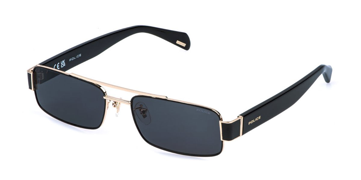 Police SPLR95 INVICTUS 1 0301, Black frame, Smoke Grey lenses