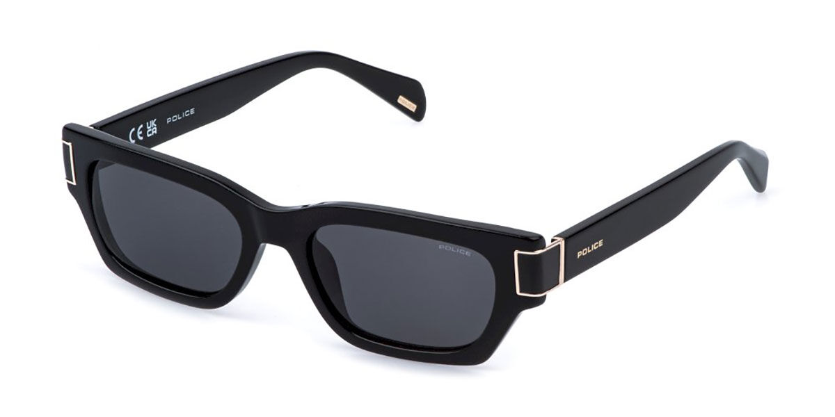 Police SPLR96 INVICTUS 2 0700, Black frame, Smoke Grey lenses