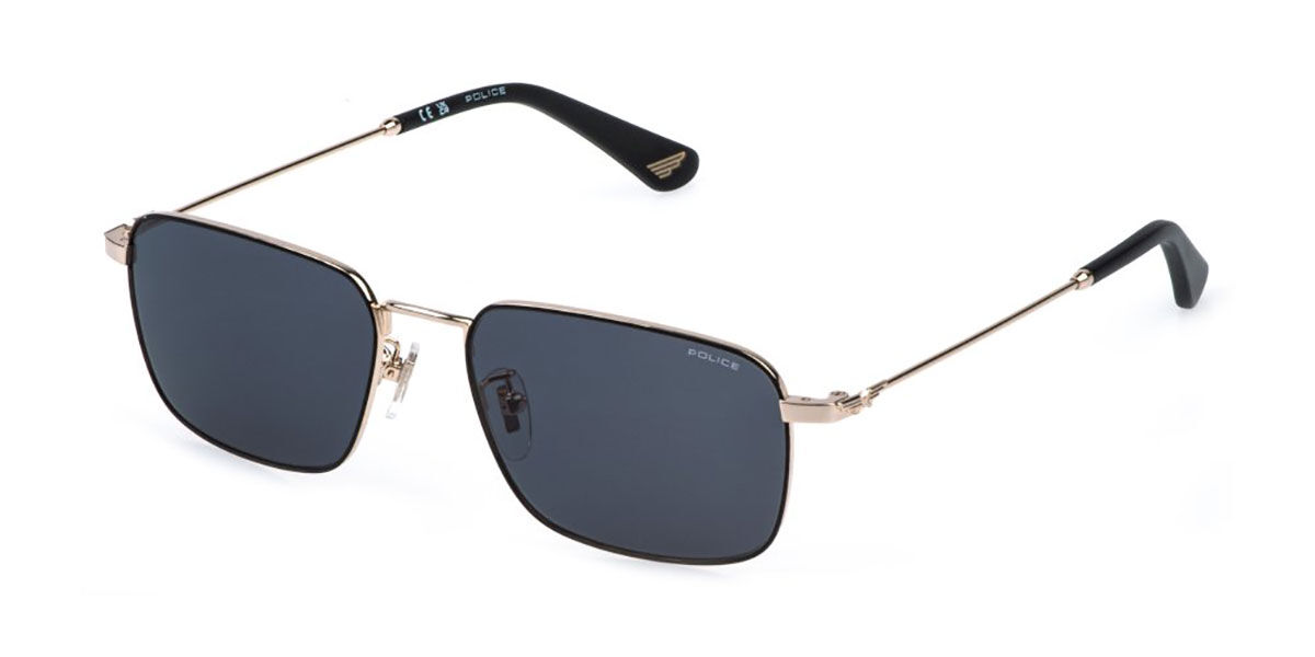 Police SPLR73 ORIGINS LITE 37 0302, Black frame, Smoke Grey lenses