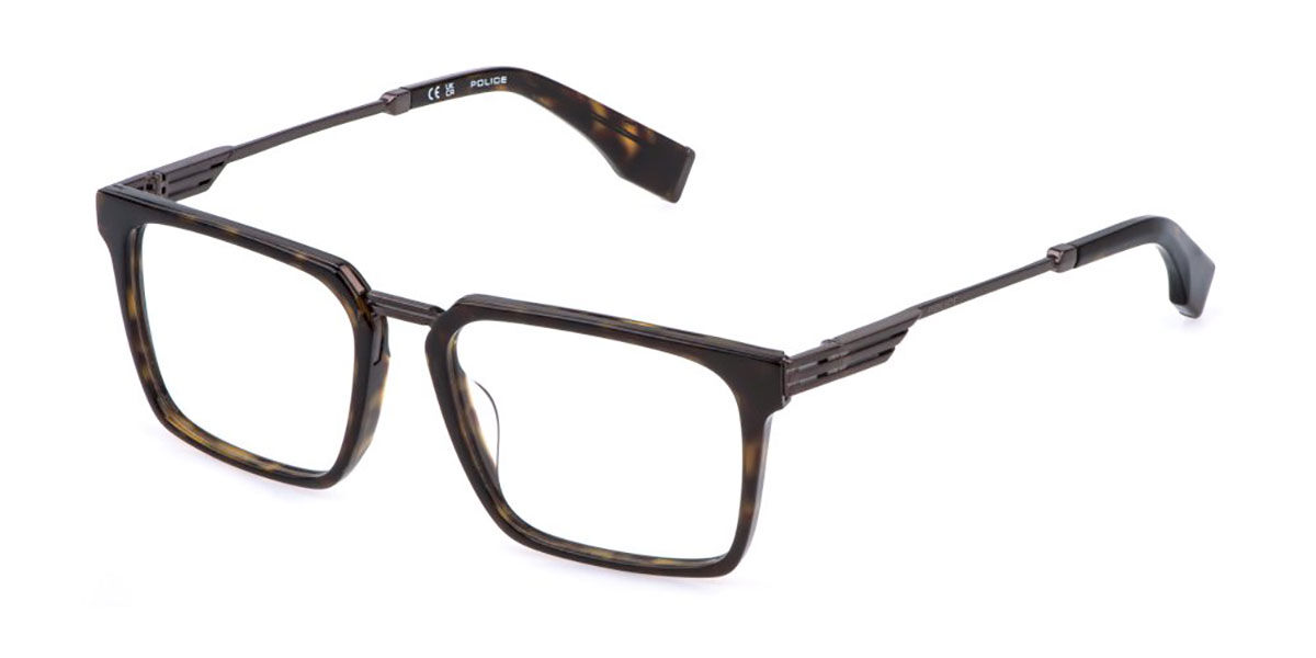 Police VPLQ77N MERCURY 4 672Y, Tortoiseshell frame