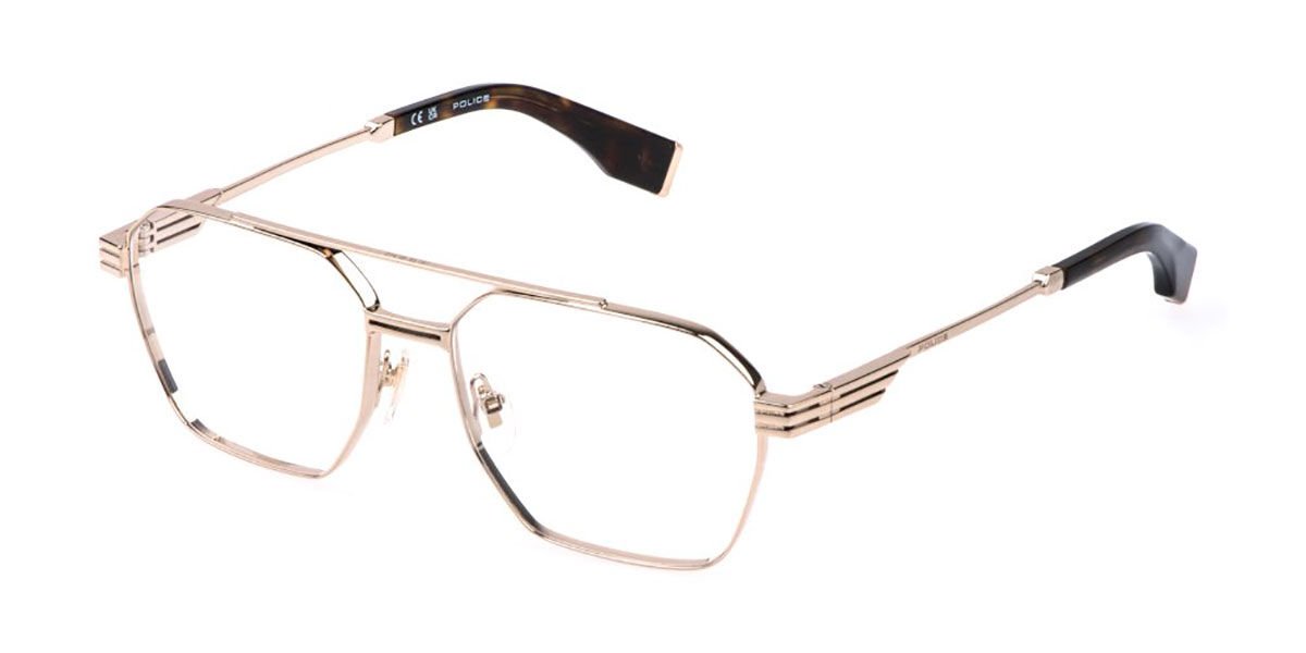 Police VPLQ76N MERCURY 3 0300, Gold frame