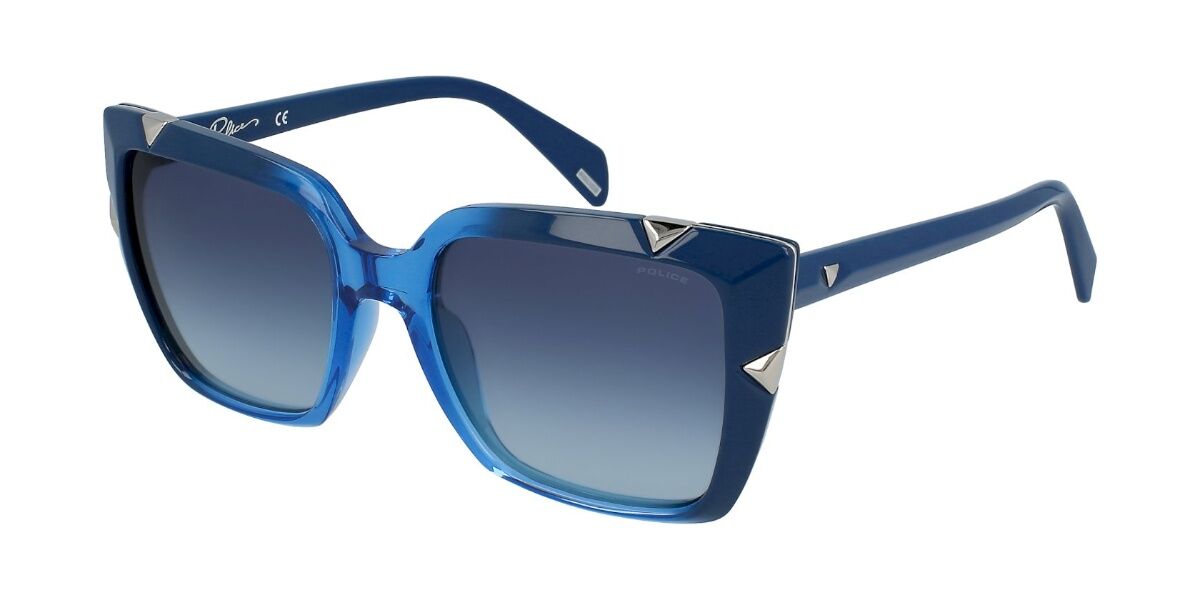 Police SPLA15 STAGEDIVE 1 0D36, Blue frame, Gradient Blue lenses