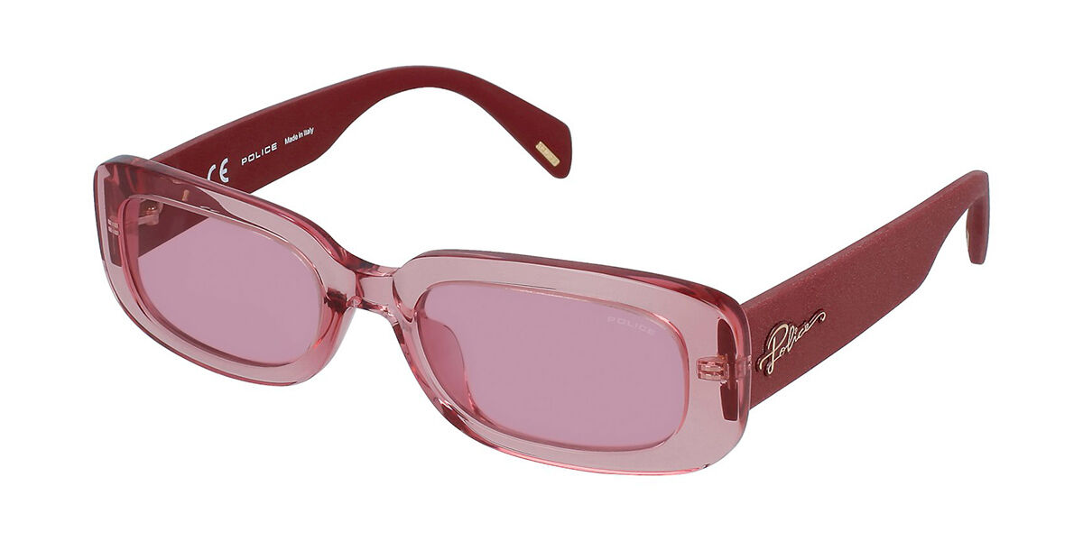 Police SPLA17 HULAHOOP 1 0776, Pink frame, Pink lenses