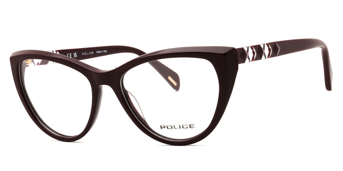 Police VPLL31M 0G96, Burgundy frame