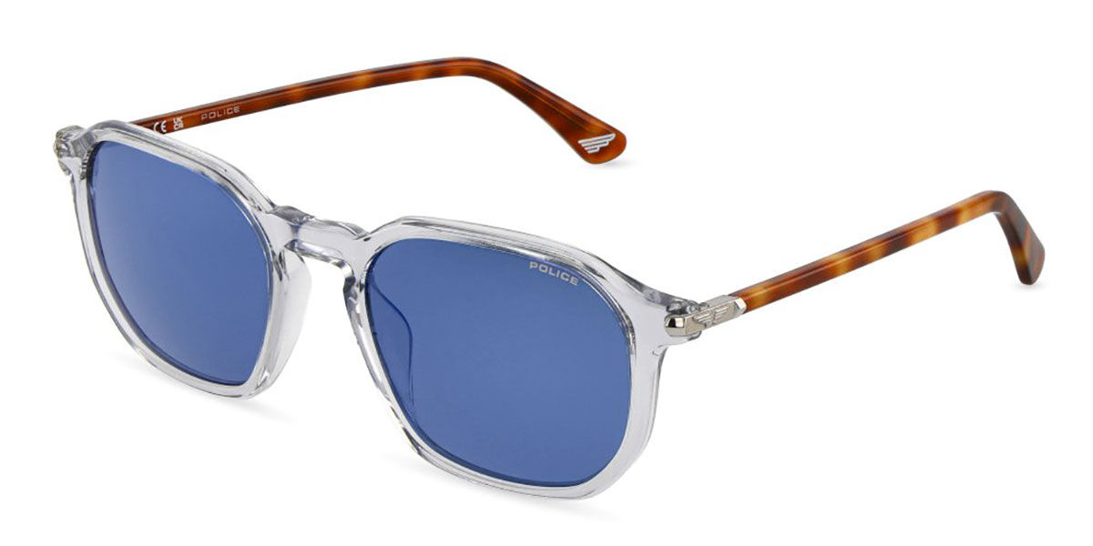 Police SPLU69 ROADIE 8 71MB, Smoke Blue Mirror lenses