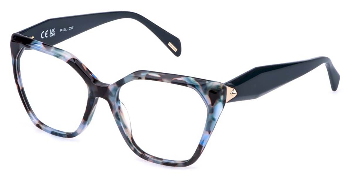 Police VPLR18 NEW CLUE 1 0P61, Tortoiseshell frame