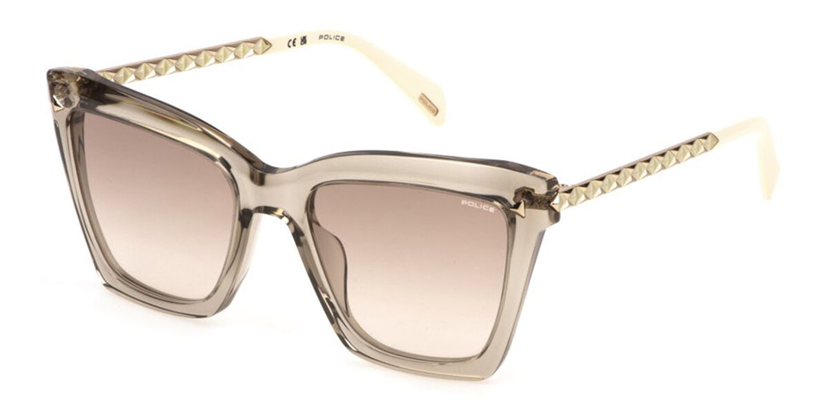 Police SPLN62 SPHINX 1 07T1, Brown frame, Gradient Brown lenses