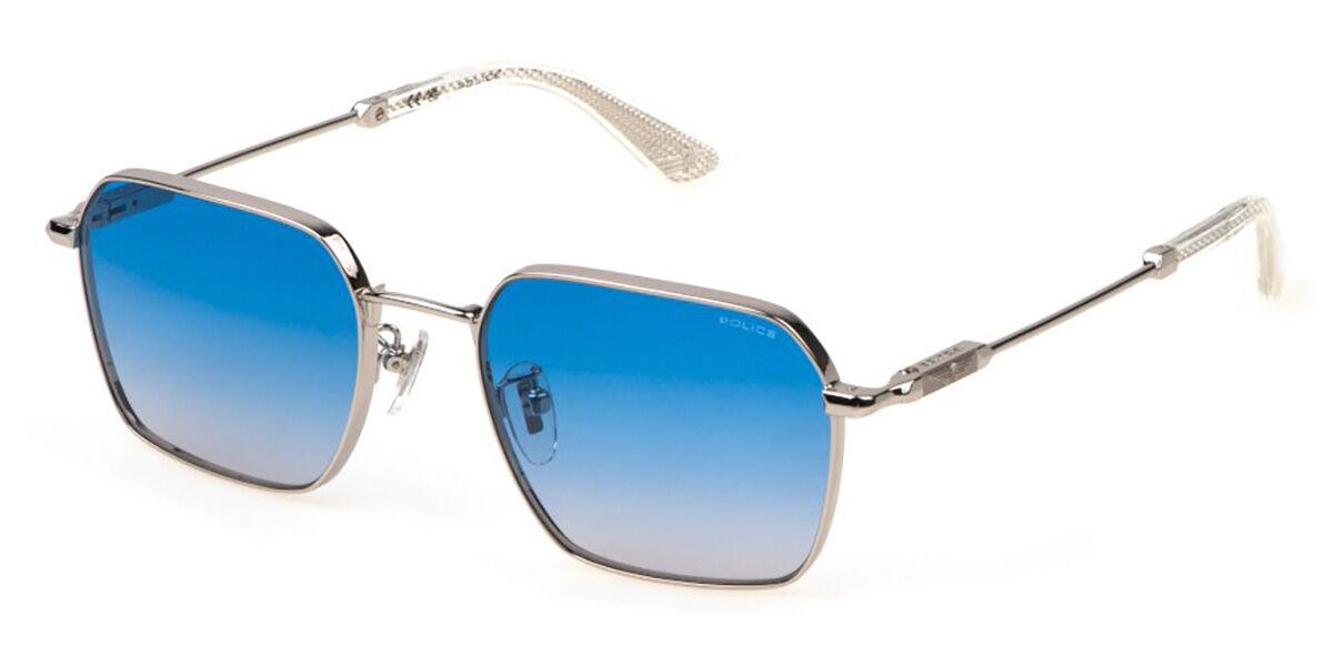 Police SPLN41 HORIZON 10 0579, Smoke Gradient Blue lenses