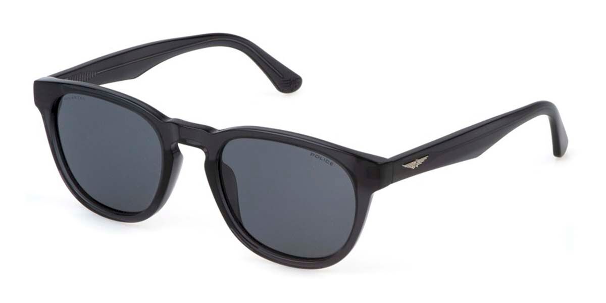 Police SPLP22E ORIGINS LITE 31 Polarized 705P, Grey frame, Smoke Grey lenses