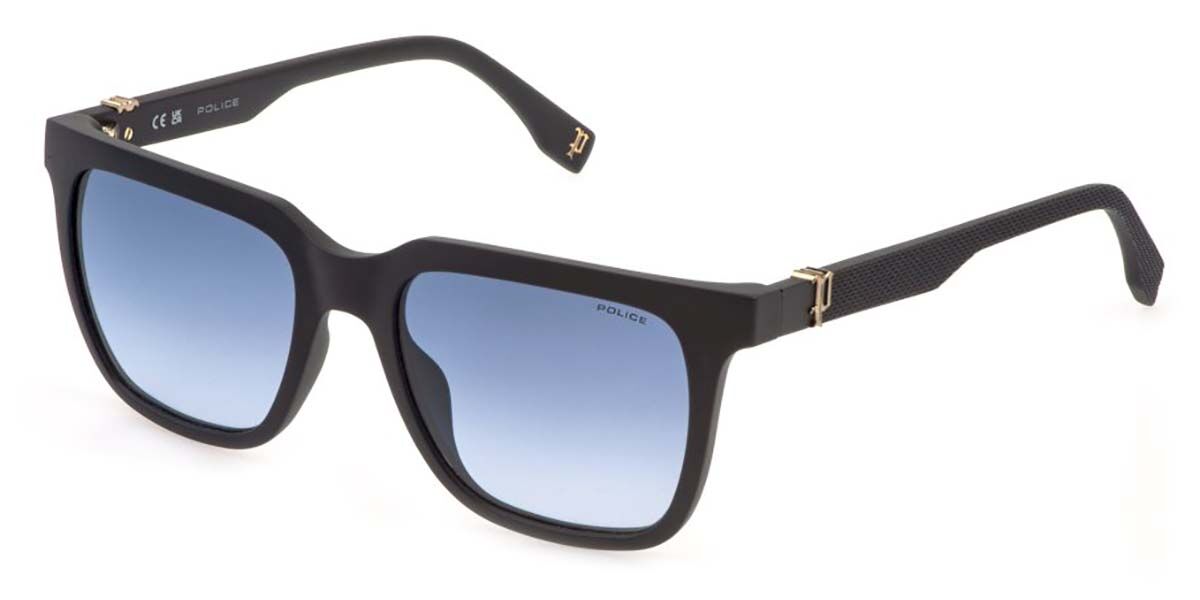 Police SPLN34N BEYOND LITE 6 0V14, Blue frame, Gradient Blue lenses