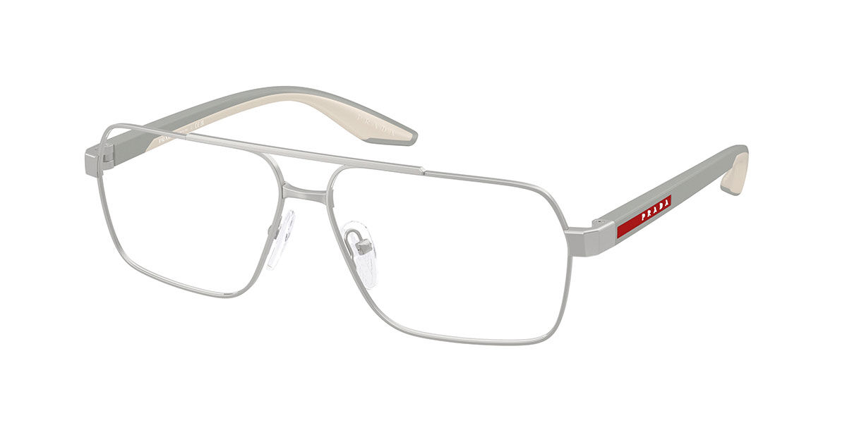Prada Linea Rossa PS 51TV 18X1O1, Silver frame