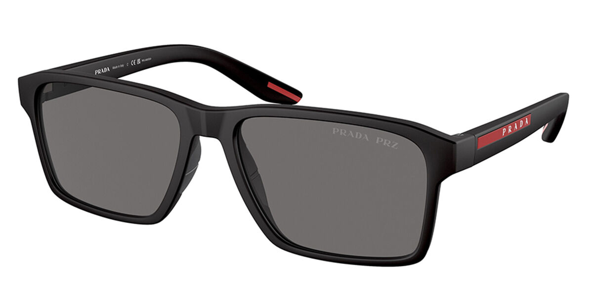 Prada Linea Rossa PS05YSF Asian Fit Polarized DG002G, Black frame