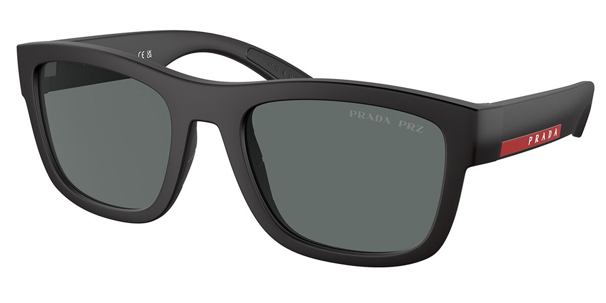 Prada Linea Rossa PS01ZSF Asian Fit Polarized DG002G, Black frame