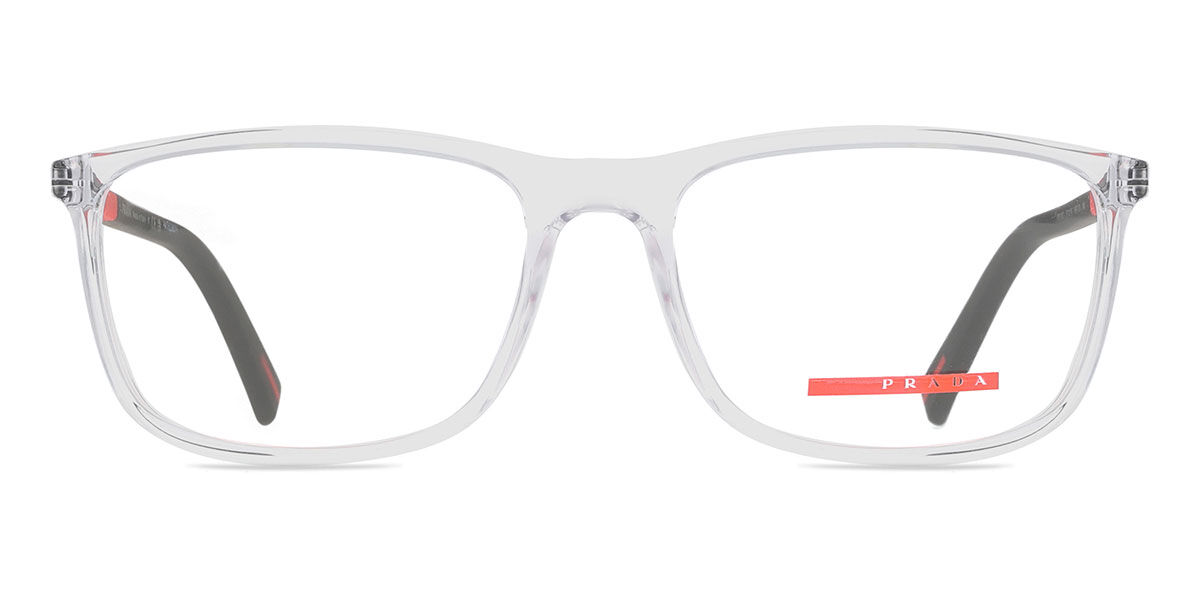 Prada Linea Rossa PS03QV 2AZ1O1, Clear frame