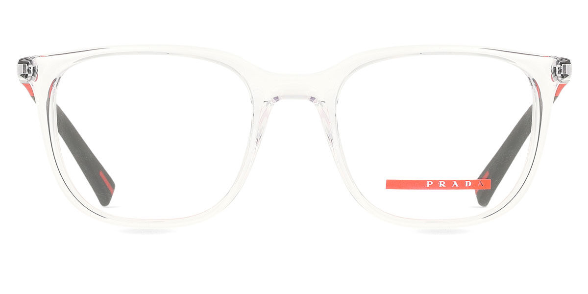 Prada Linea Rossa PS 04RV 2AZ1O1, Clear frame