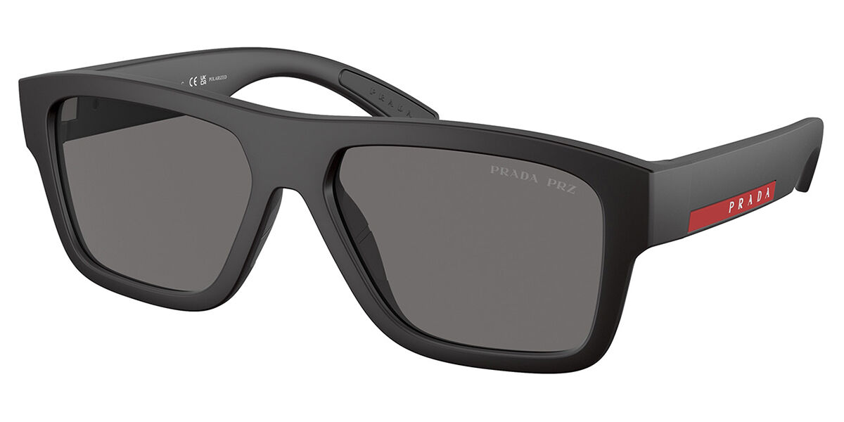 Prada Linea Rossa PS 04ZSF Asian Fit Polarized DG002G, Black frame