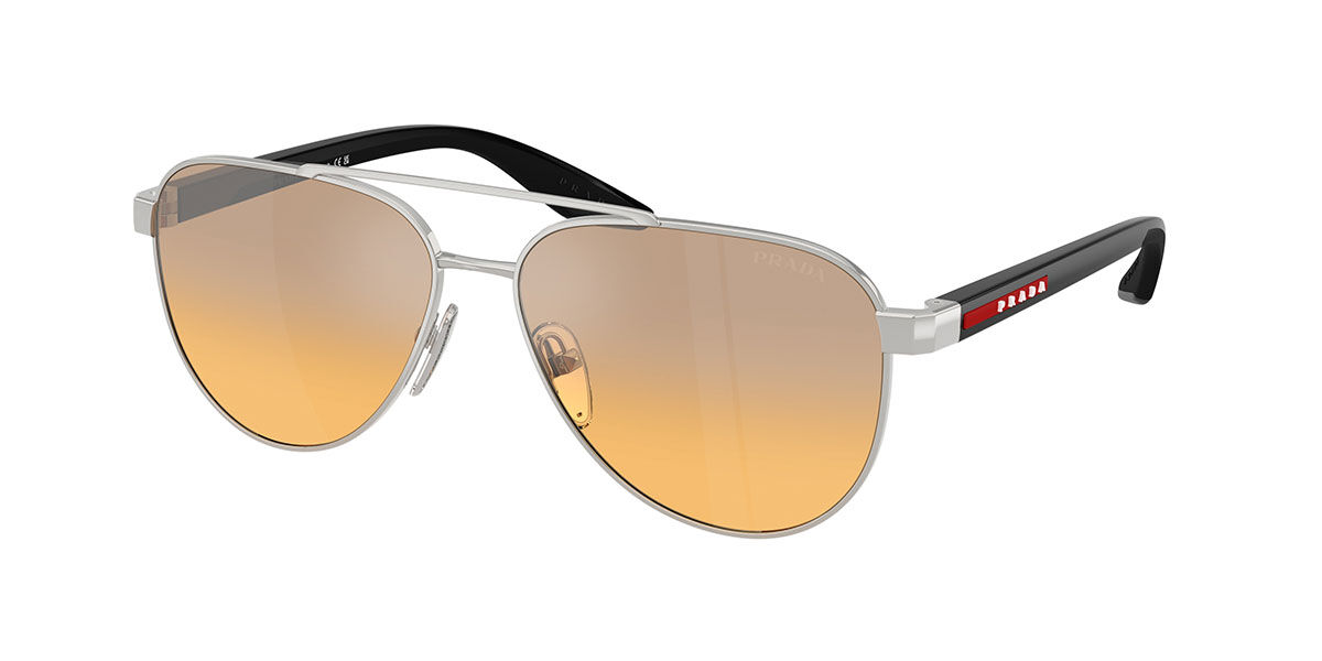 Prada Linea Rossa PS A52S 1BC40Z, Silver frame