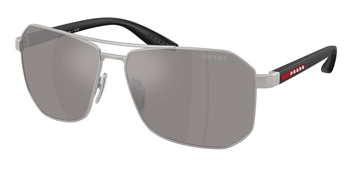Prada Linea Rossa PS A53S 18X80I, Silver frame