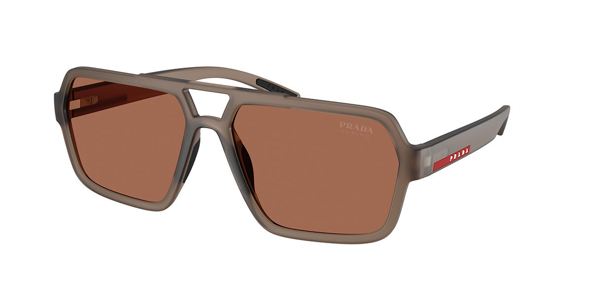 Prada Linea Rossa PS A06SF Asian Fit 29F50A, Brown frame