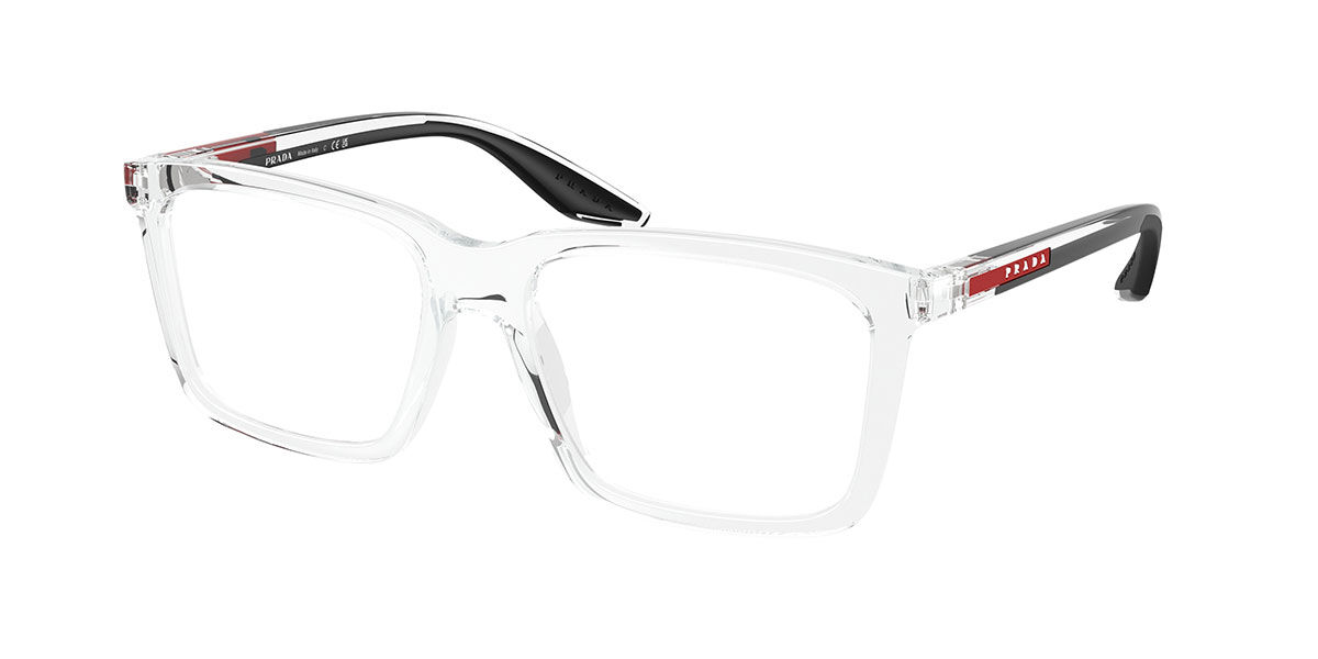 Prada Linea Rossa PS 03SV 2AZ1O1, Clear frame