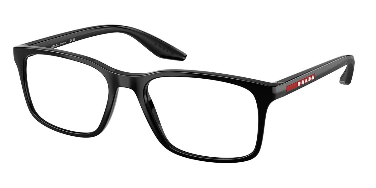Prada Linea Rossa PS 08RV 1AB1O1, Black frame