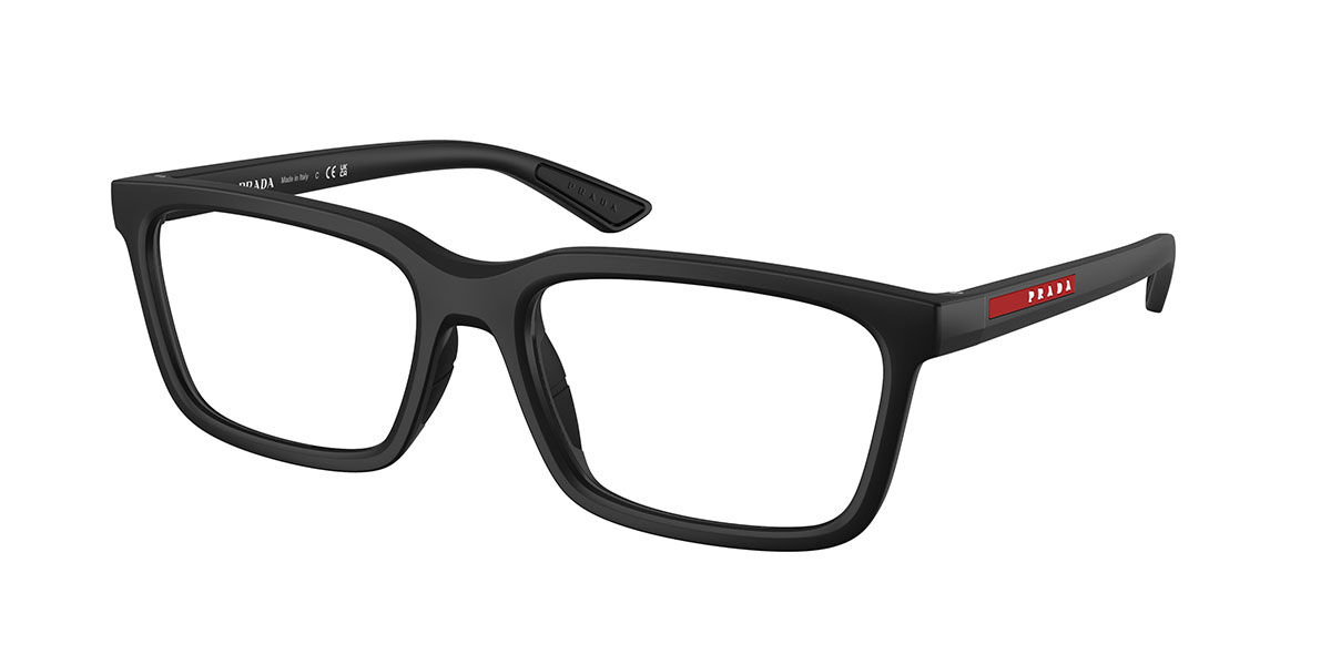Prada Linea Rossa PS 02SVF Asian Fit 1BO1O1, Black frame