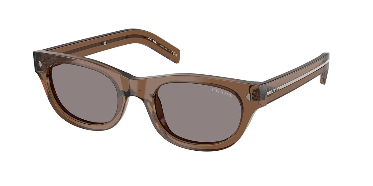 Prada PR C09S 28I03D Men's Sunglasses Brown Size 51