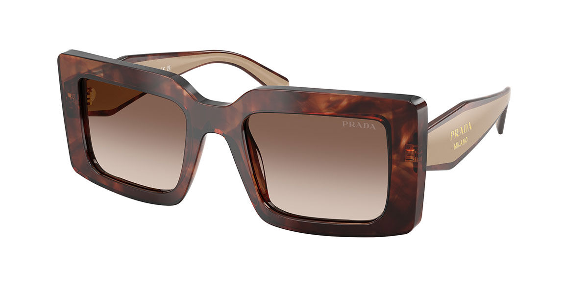 Prada PR D01S 00K10S Women's Sunglasses Tortoiseshell Size 52